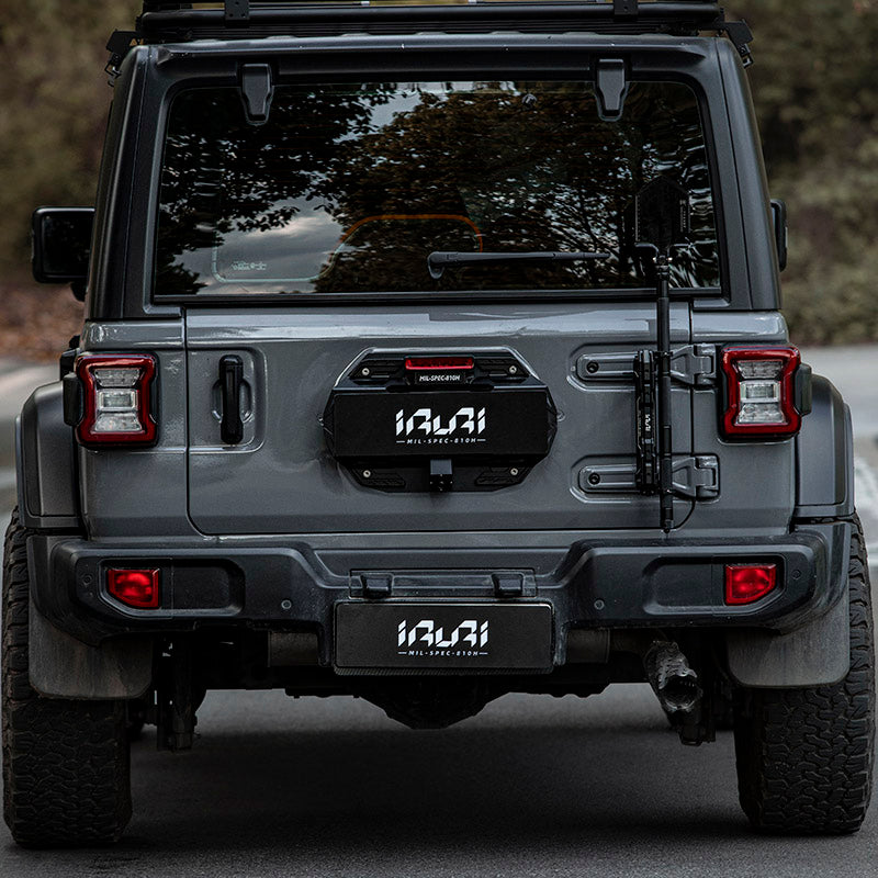 Tactical Rear License Plate Bracket for Jeep Wrangler