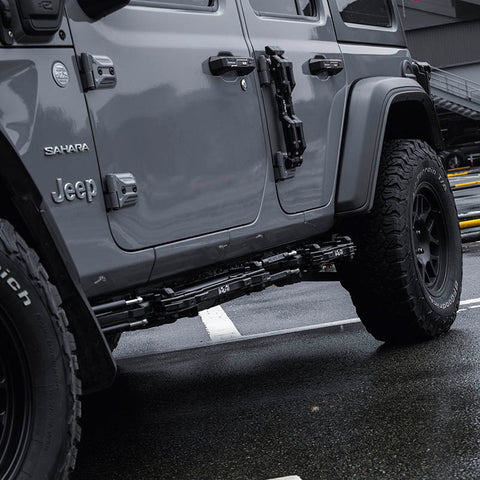 Adjustable Side Ladder for Jeep Wrangler