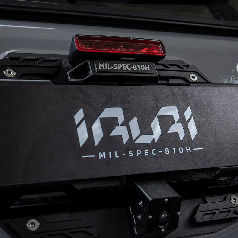 Tactical Rear License Plate Bracket for Jeep Wrangler