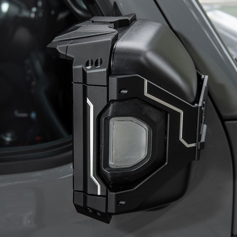 Side Mirror Covers for Jeep Wrangler