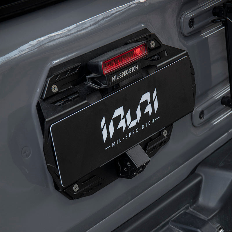Tactical Rear License Plate Bracket for Jeep Wrangler