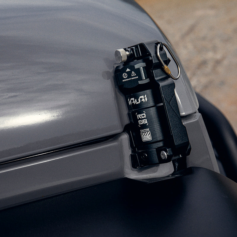 "Grenade" Hood Latch & Sand Mirror Kit for Jeep Wrangler