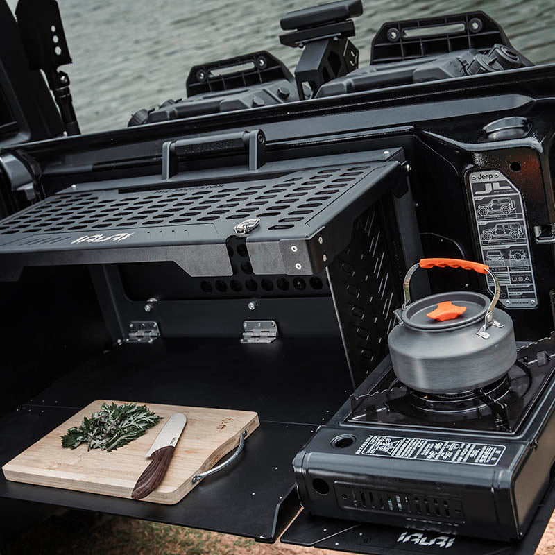 Tailgate Multi-Function Platform for Jeep Wrangler