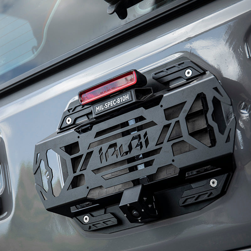 Tactical Rear License Plate Bracket for Jeep Wrangler