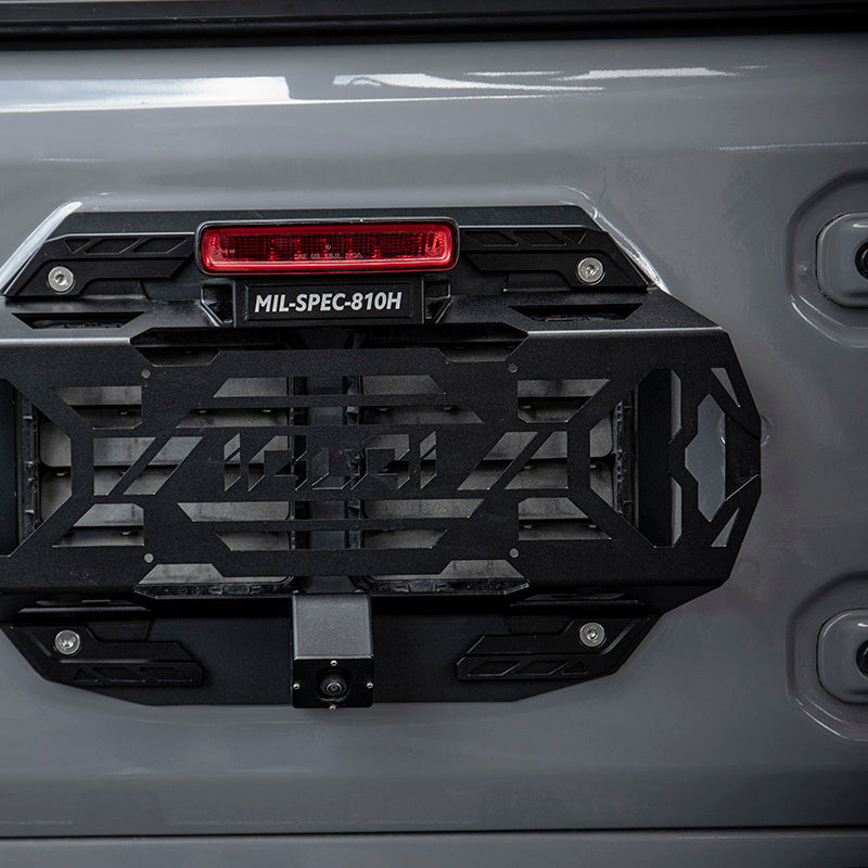 Tactical Rear License Plate Bracket for Jeep Wrangler