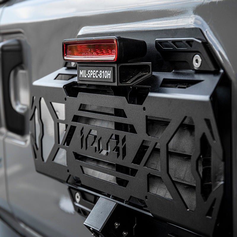 Tactical Rear License Plate Bracket for Jeep Wrangler