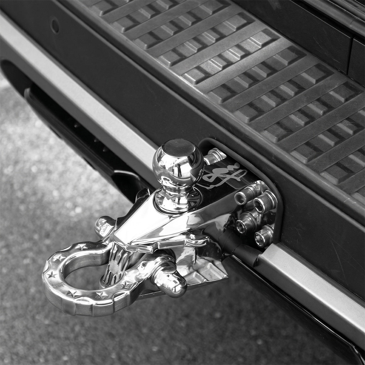 Stainless steel tow hook for Lexus Gx550