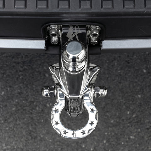 Stainless steel tow hook for Toyota LC250