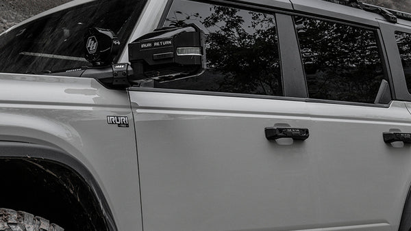 Mirror Covers with Rain Guards for Ford Bronco