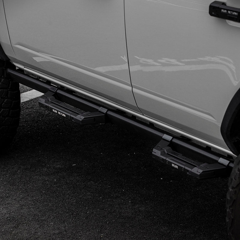 Quick-Release Rock Rail Side Steps for Ford Bronco