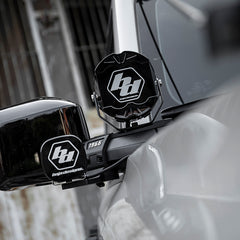 A-pillar spotlight bracket for Ford Bronco