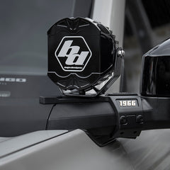 A-pillar spotlight bracket for Ford Bronco