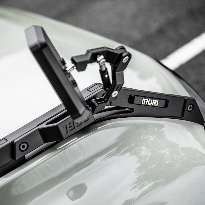 Rain Forest Diverter with Asymmetric Sand Mirrors for Ford Bronco