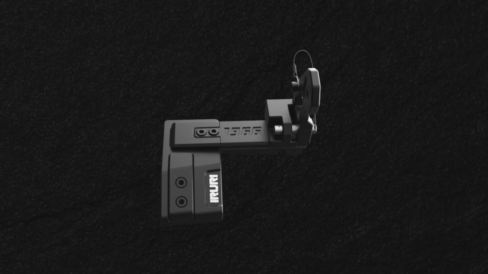 CGI product demonstration animation showing the 100% no-drill factory bolt-on fitment of the heavy-duty Bronco overhead light brackets