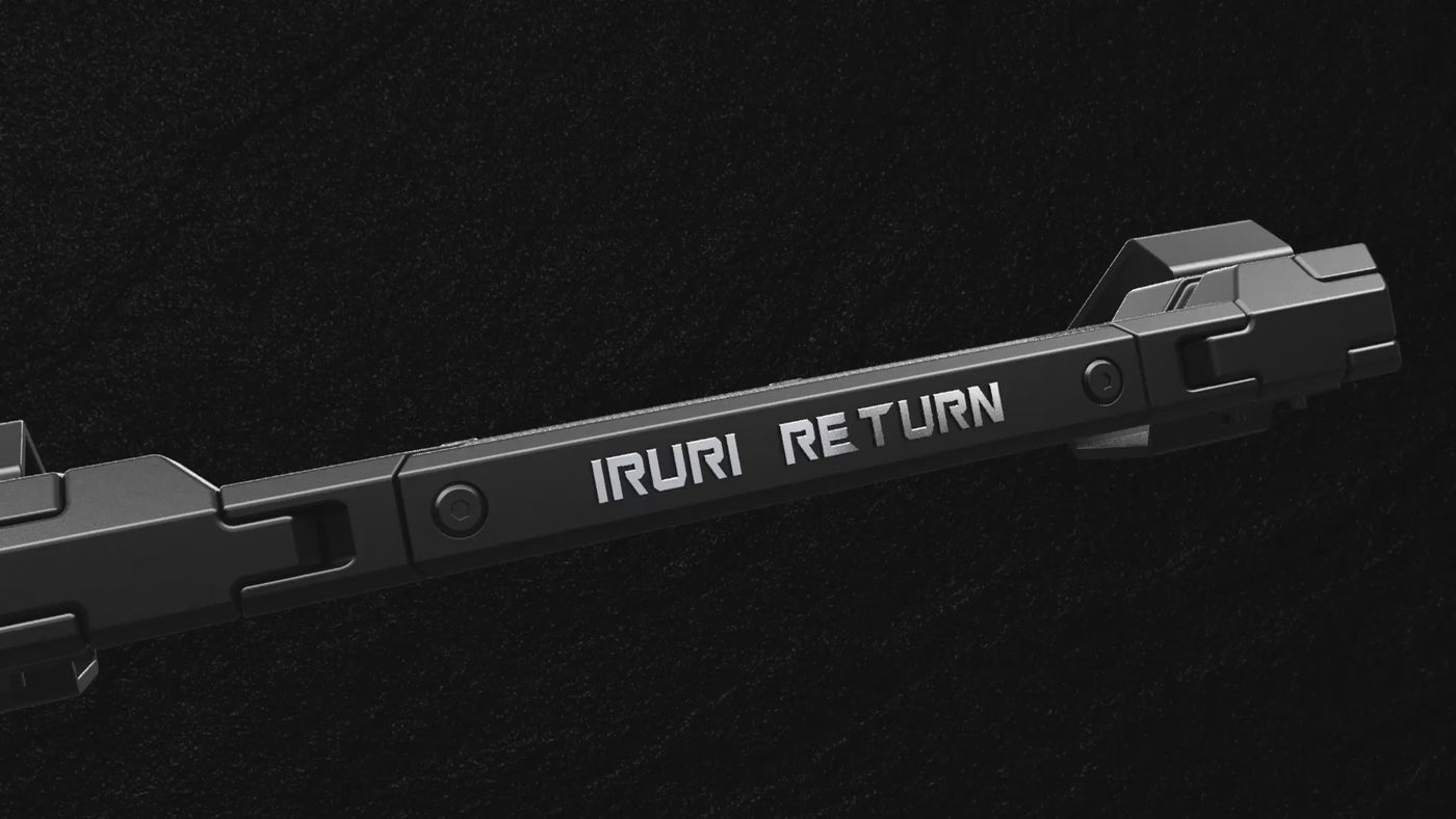 CGI product demonstration animation showing the rattle-free pin mechanism and rugged textured black steel rock sliders for a Ford Bronco