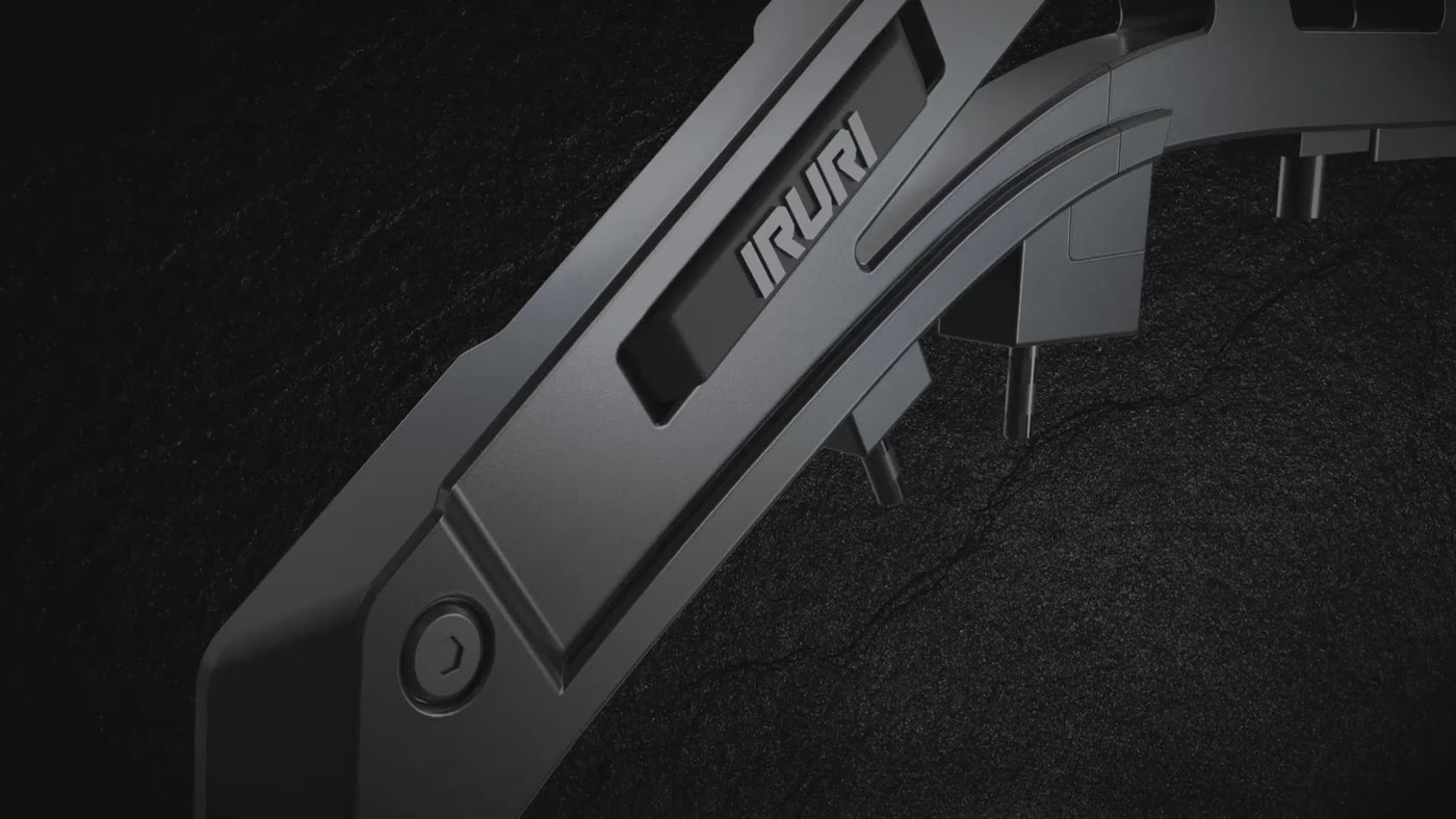 3D animated showcase video rendering the heavy-duty Rain Forest Diverter with integrated asymmetric sand spotter mirrors for Toyota LC250 and Lexus GX550.