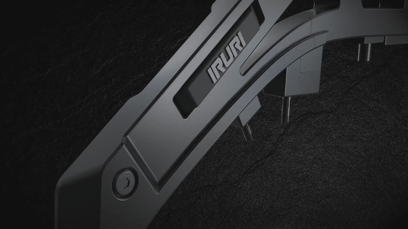 3D animated showcase video rendering the heavy-duty Rain Forest Diverter with integrated asymmetric sand spotter mirrors for Toyota LC250 and Lexus GX550.