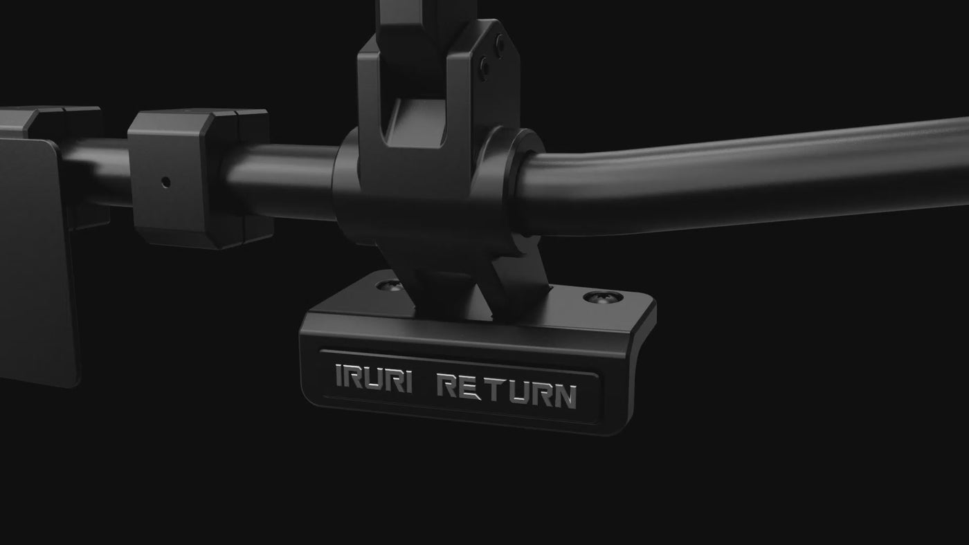 3D animated showcase video rendering the CAD precision fitment and sensor-safe design of the aluminum bull bar on a Ford Bronco