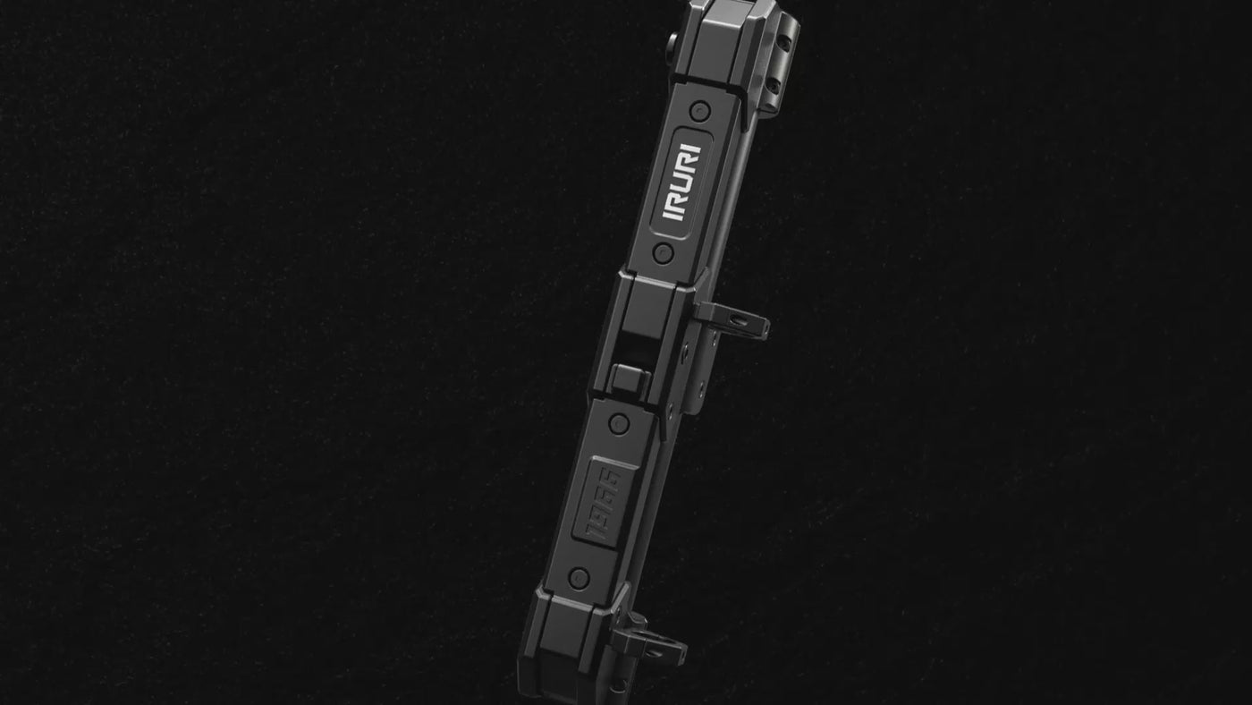 3D animated showcase video rendering the heavy-duty rear flag pole mount and whip bracket for Toyota LC250 and Lexus GX550.