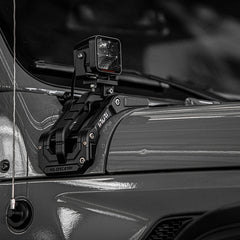 A-Pillar Light Bar Mounts for Jeep Wrangler
